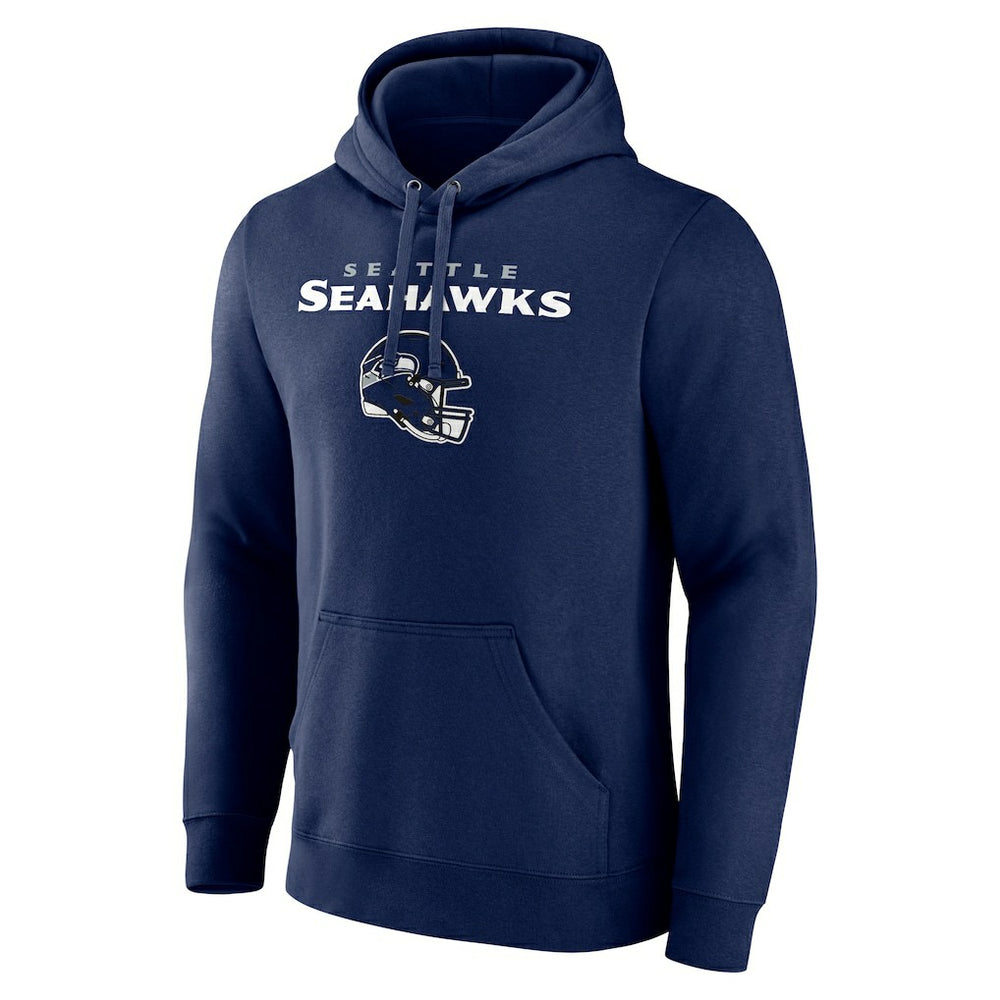 Devon Witherspoon Seattle Seahawks Team Wordmark Player Name & Number Pullover Hoodie College Navy