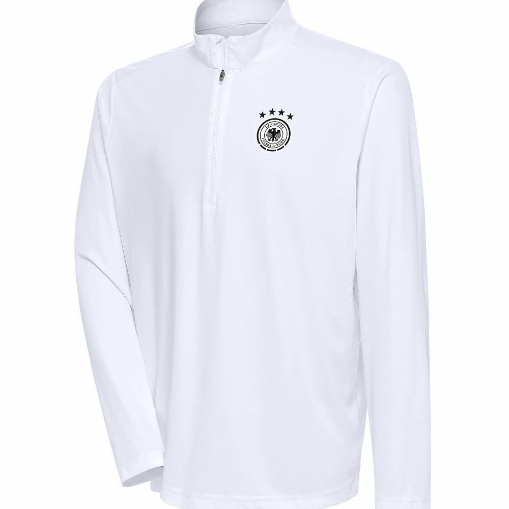 Germany National Team Statement Quarter-Zip Pullover White