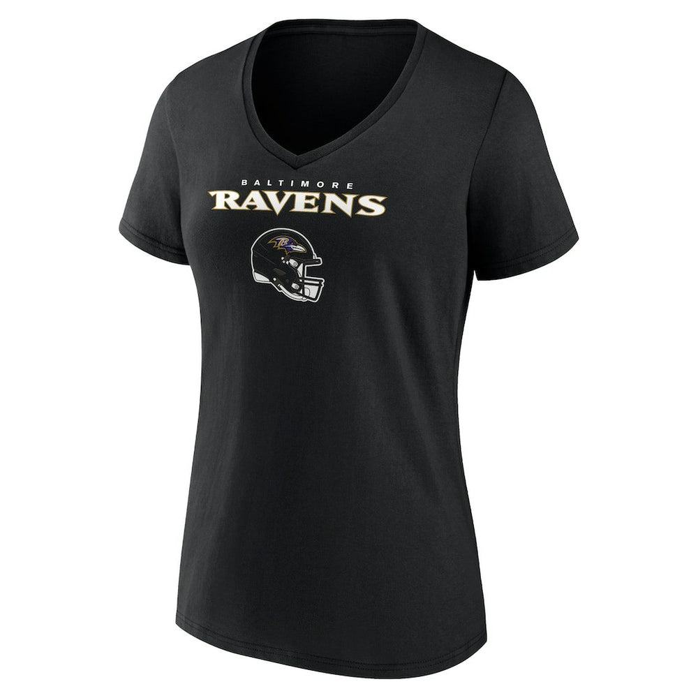 Mark Andrews Baltimore Ravens Women's Team Wordmark Player Name & Number V-Neck T-Shirt Black