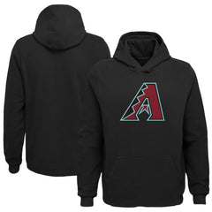 Arizona Diamondbacks Preschool Primary Logo Pullover Hoodie - Black - MLB Sale