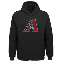 Arizona Diamondbacks Preschool Primary Logo Pullover Hoodie - Black - MLB Sale