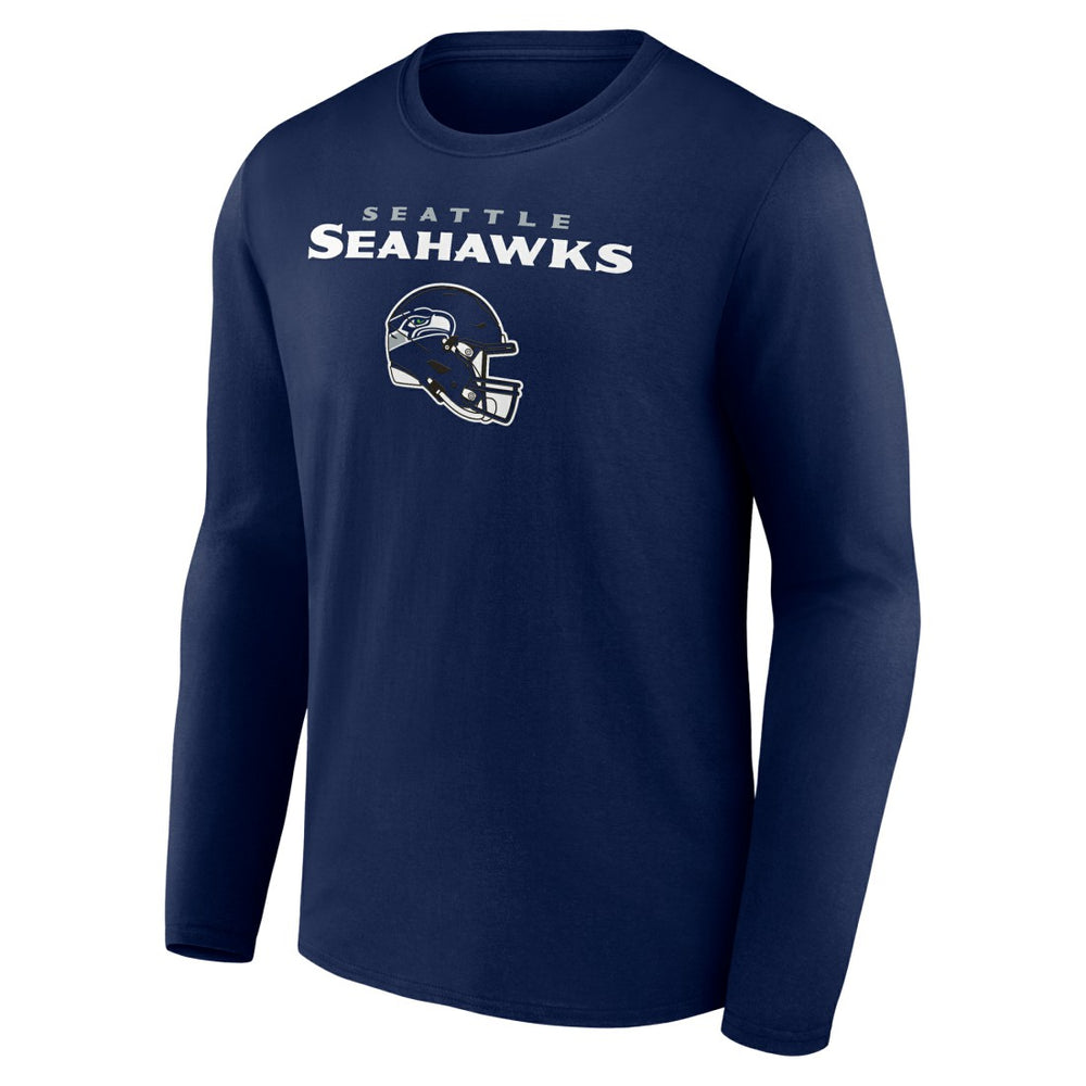Jake Bobo Seattle Seahawks Team Wordmark Player Name & Number Long Sleeve T-Shirt College Navy