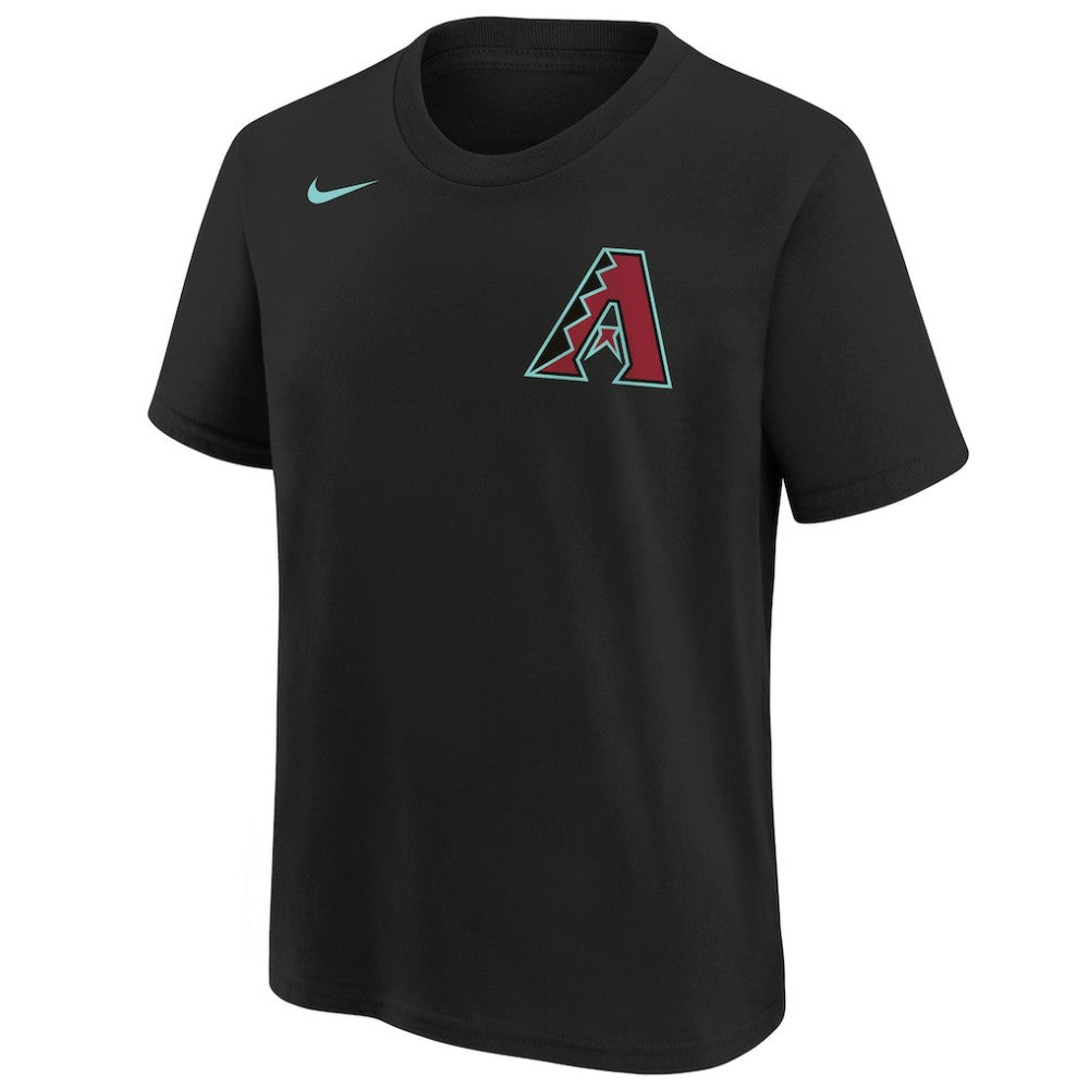Ketel Marte Arizona Diamondbacks Nike Youth Name & Number T-Shirt - Black - Nike Discount
