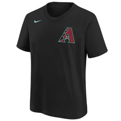 Ketel Marte Arizona Diamondbacks Nike Youth Name & Number T-Shirt - Black - Nike Discount