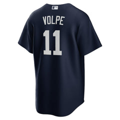 Anthony Volpe New York Yankees Nike Big & Tall Alternate Replica Player Jersey - Navy - Nike Lifestyle