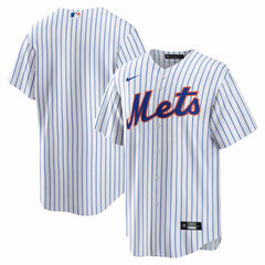 New York Mets Nike Home Big & Tall Replica Jersey - White - Nike Sale