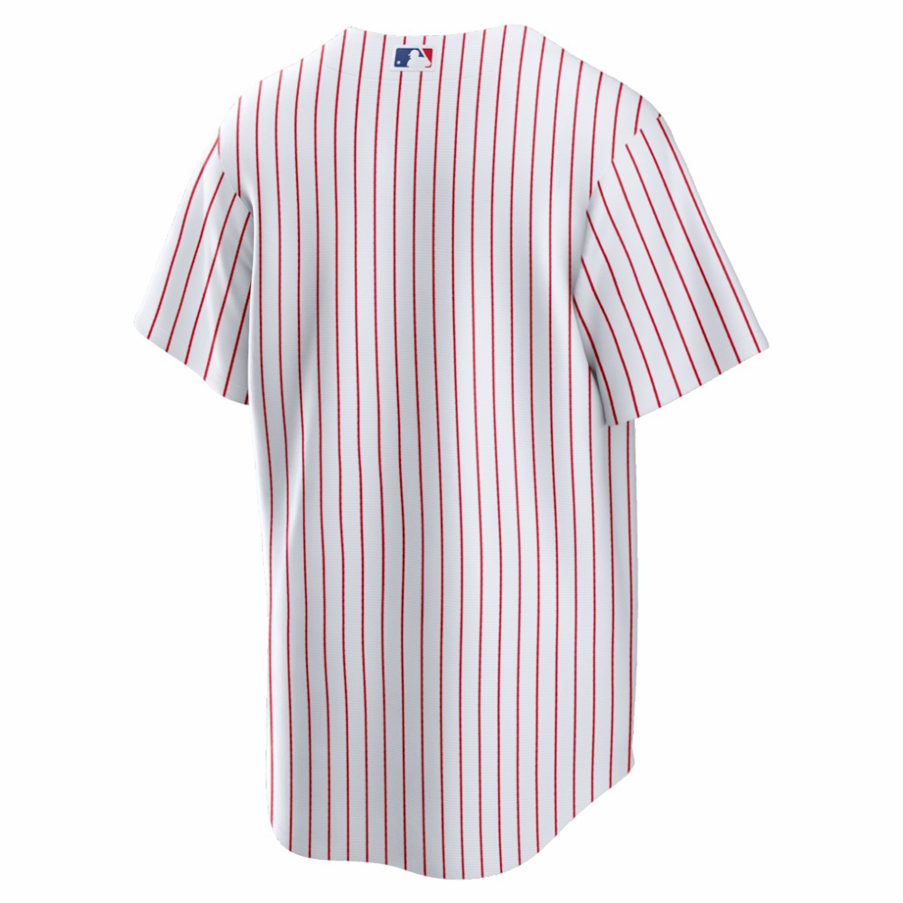 Philadelphia Phillies Nike Home Big & Tall Replica Jersey - White - Nike Sale