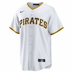 Pittsburgh Pirates Nike Home Big & Tall Replica Jersey - White - Nike Discount