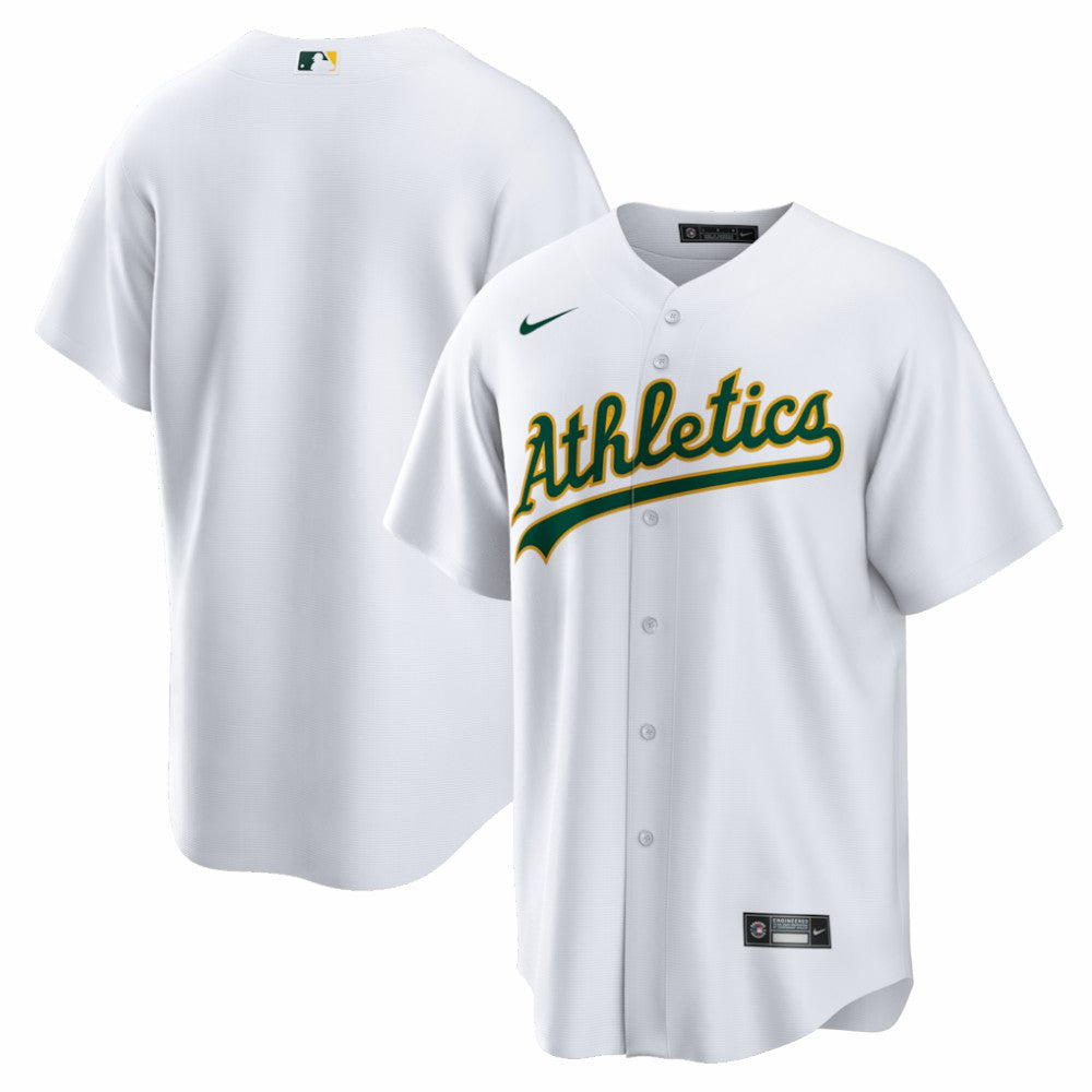 Athletics Nike Home Big & Tall Replica Jersey - White - Nike Lifestyle