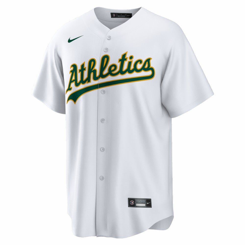 Athletics Nike Home Big & Tall Replica Jersey - White - Nike Lifestyle