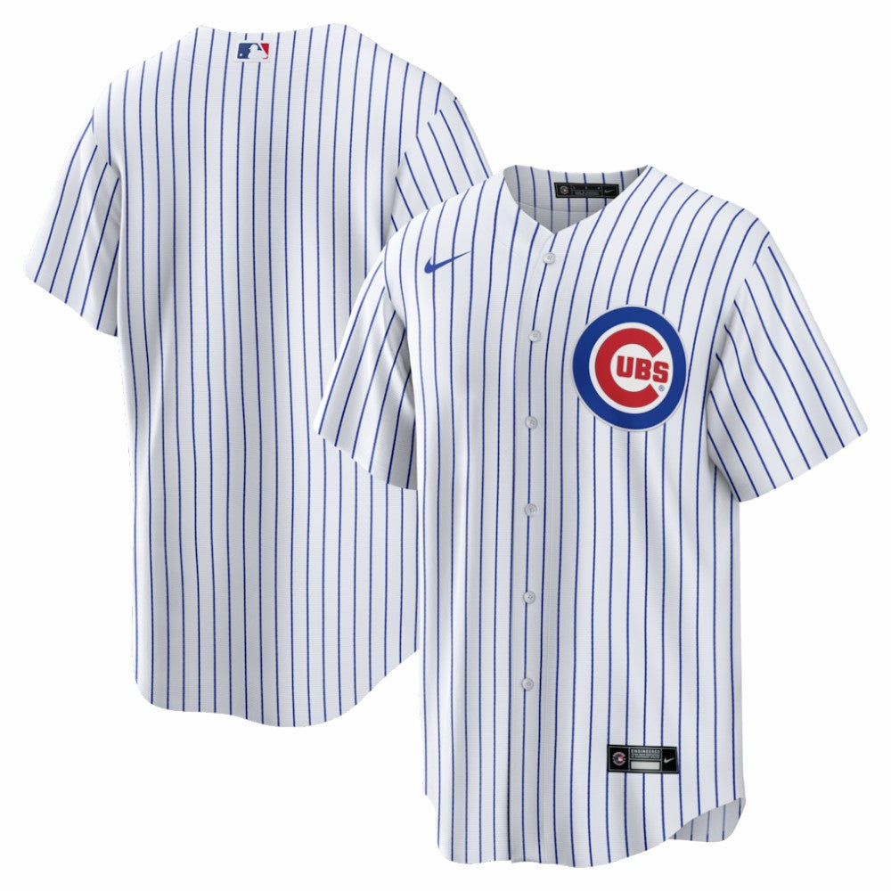 Chicago Cubs Nike Home Big & Tall Replica Jersey - White - Nike Sale