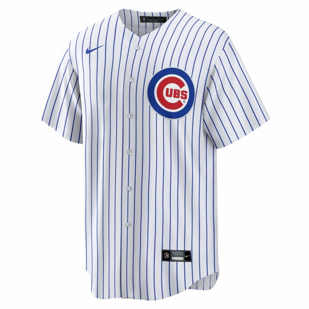 Chicago Cubs Nike Home Big & Tall Replica Jersey - White - Nike Sale