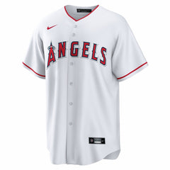 Los Angeles Angels Nike Home Big & Tall Replica Jersey - White - Nike on Sale