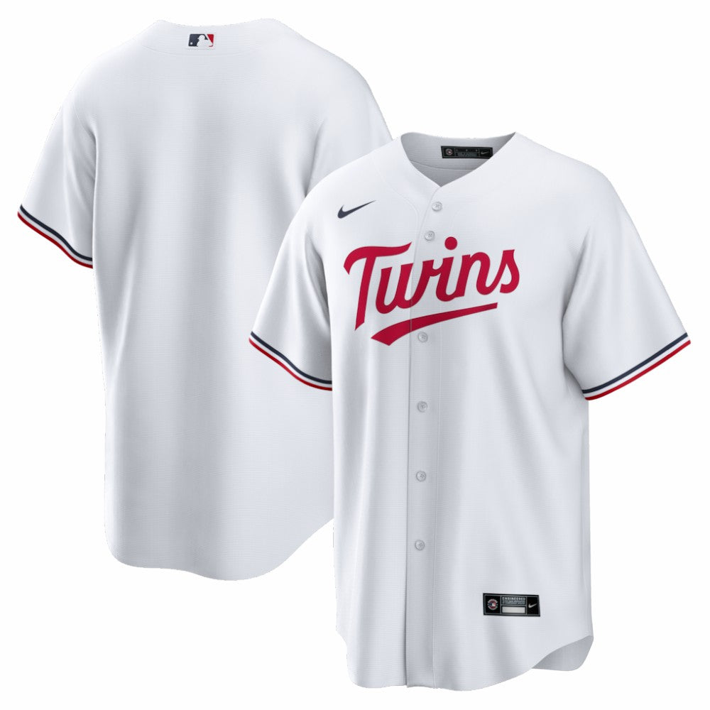 Minnesota Twins Nike Home Big & Tall Replica Jersey - White - Nike Online