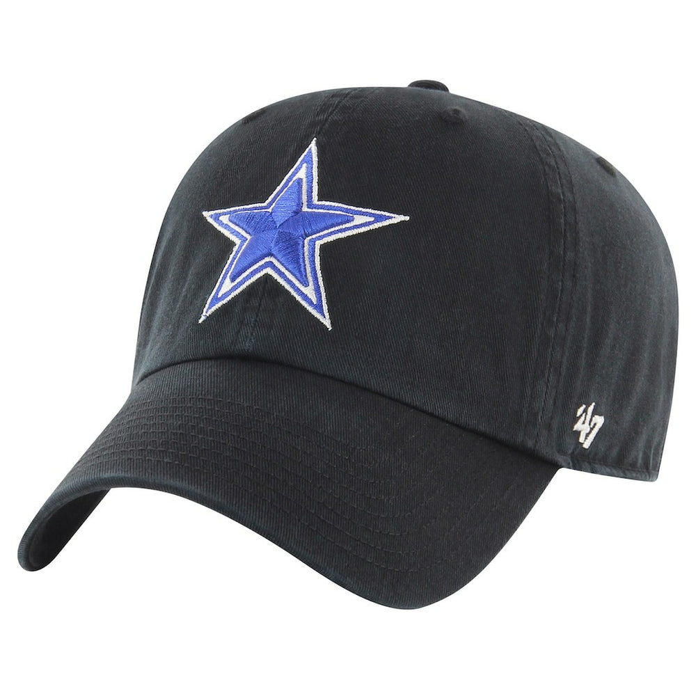 47 brand Dallas Cowboys '47 Secondary Clean Up Adjustable Hat Black