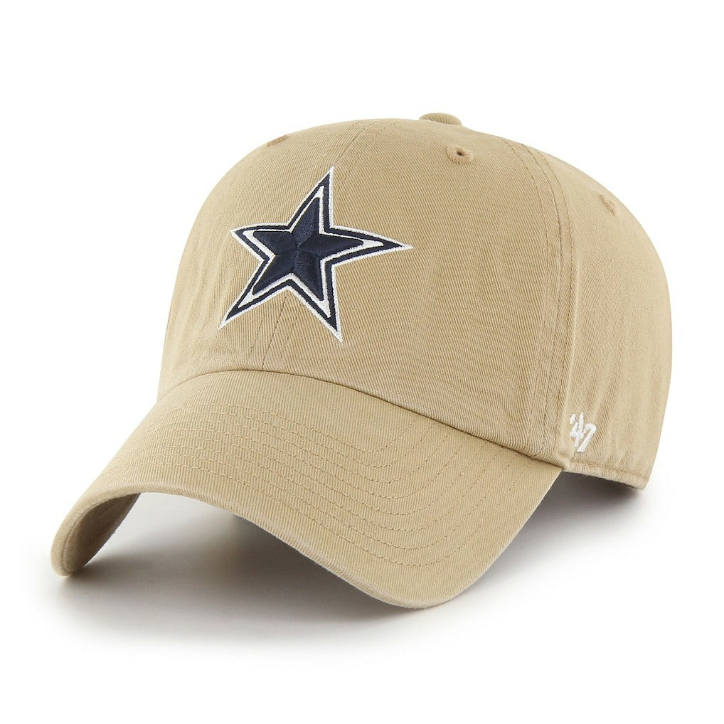 47 brand Dallas Cowboys '47 Secondary Clean Up Adjustable Hat Khaki