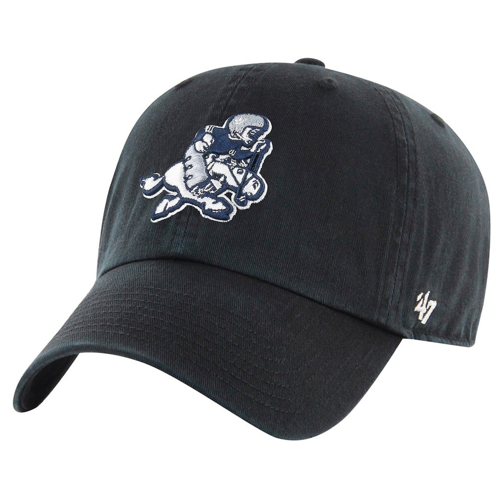 47 brand Dallas Cowboys '47 Retro Joe Clean Up Adjustable Hat Black
