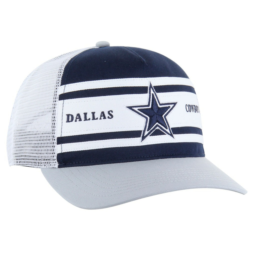 47 brand Dallas Cowboys '47 Super Stripe Hitch Adjustable Hat Navy/Gray