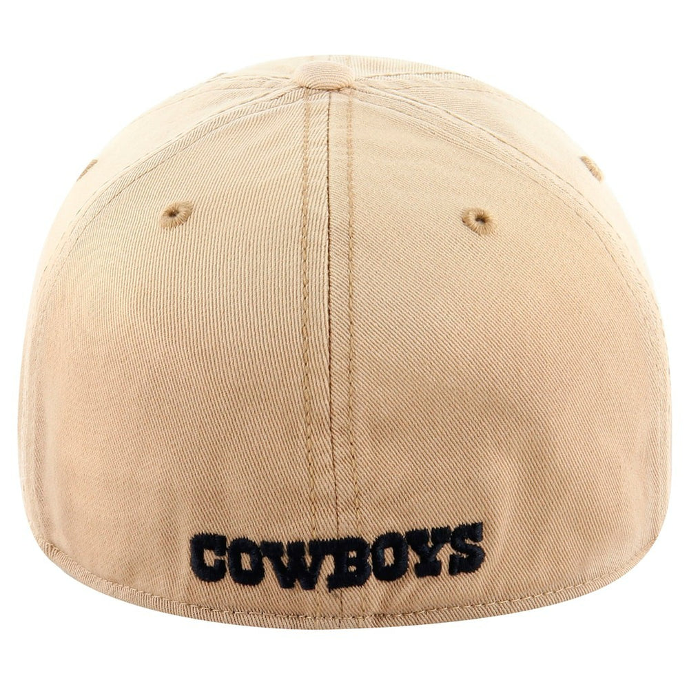 47 brand Dallas Cowboys '47 Dusted Franchise Fitted Hat Khaki