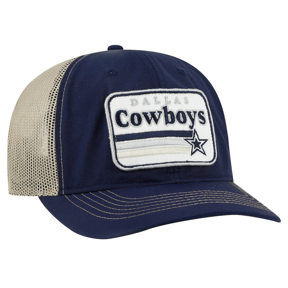47 brand Dallas Cowboys '47 Campscape Trucker Adjustable Hat Navy/Natural