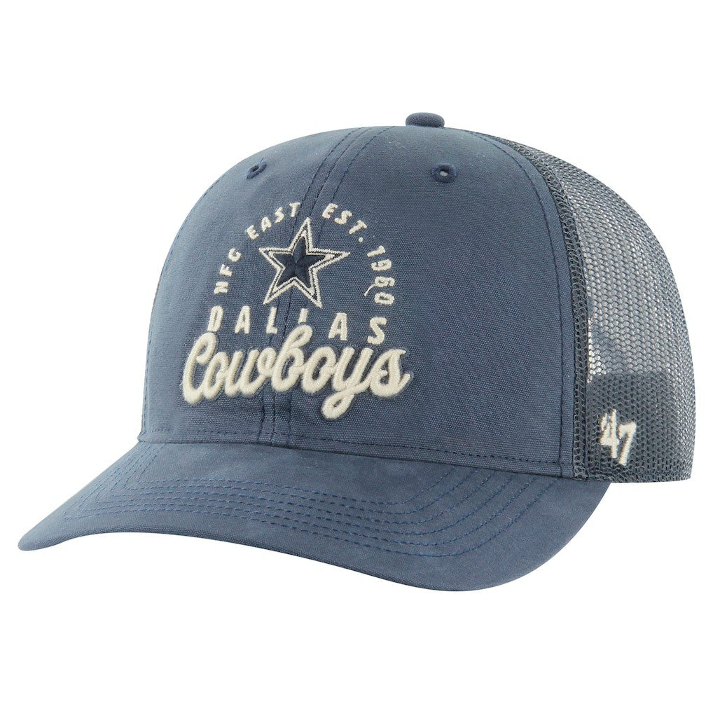 47 brand Dallas Cowboys '47 Pitstop Trucker Adjustable Hat Navy