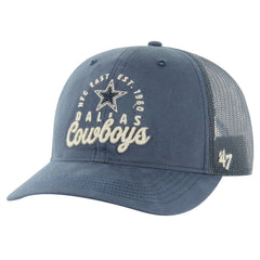 47 brand Dallas Cowboys '47 Pitstop Trucker Adjustable Hat Navy