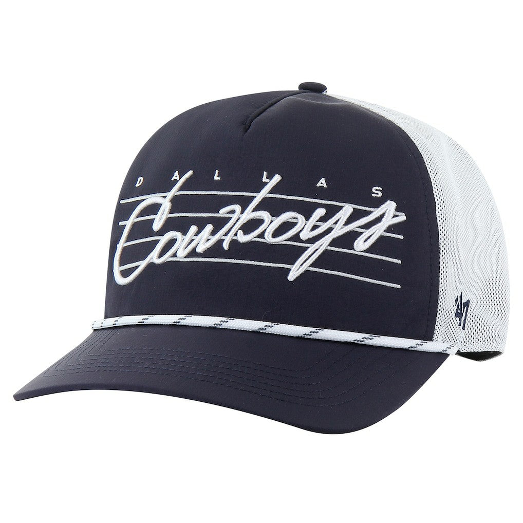 47 brand Dallas Cowboys '47 Downburst Relaxed Hitch Trucker Adjustable Hat Navy/White