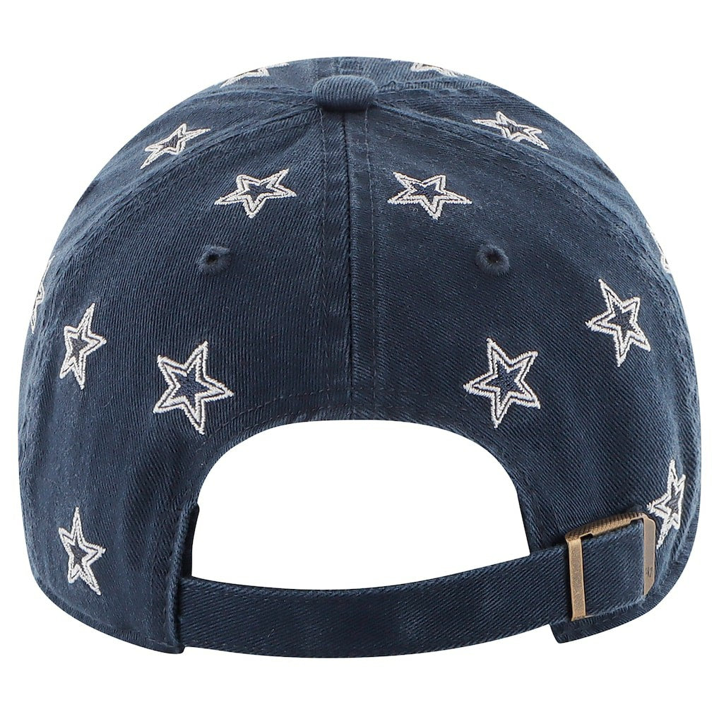 47 brand Dallas Cowboys '47 Women's Confetti Clean Up Adjustable Hat Navy
