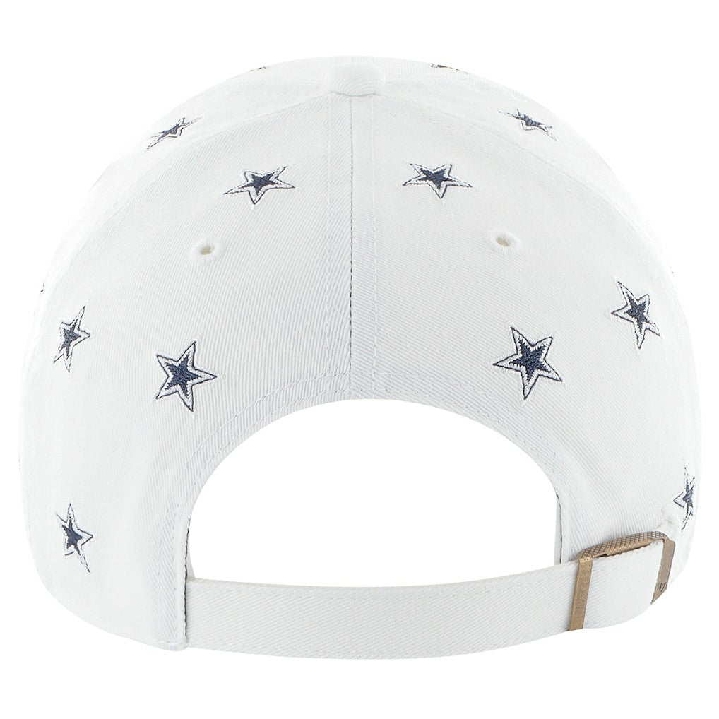 47 brand Dallas Cowboys '47 Women's Confetti Clean Up Adjustable Hat White