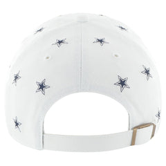 47 brand Dallas Cowboys '47 Women's Confetti Clean Up Adjustable Hat White