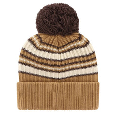 47 brand Dallas Cowboys '47 Women's Espresso Cuffed Knit Hat with Pom Brown