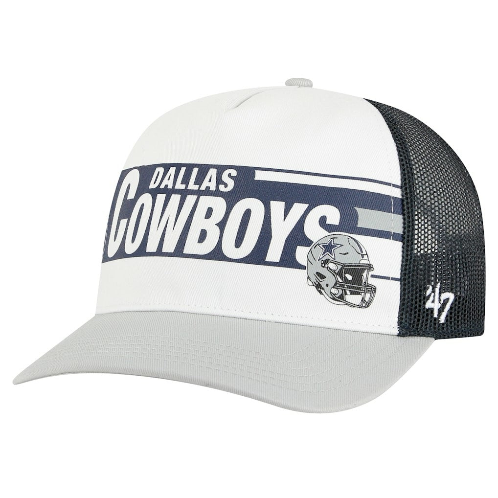 47 brand Dallas Cowboys '47 Youth Stack Line Trucker Adjustable Hat Navy
