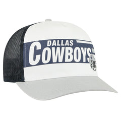 47 brand Dallas Cowboys '47 Youth Stack Line Trucker Adjustable Hat Navy