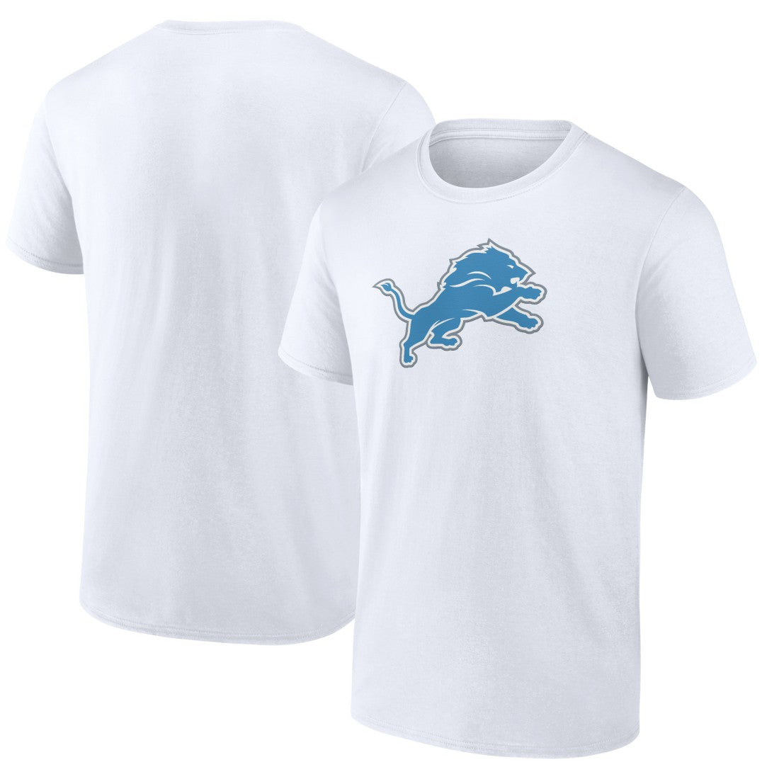 Fanatics Detroit Lions Primary Logo T-Shirt White