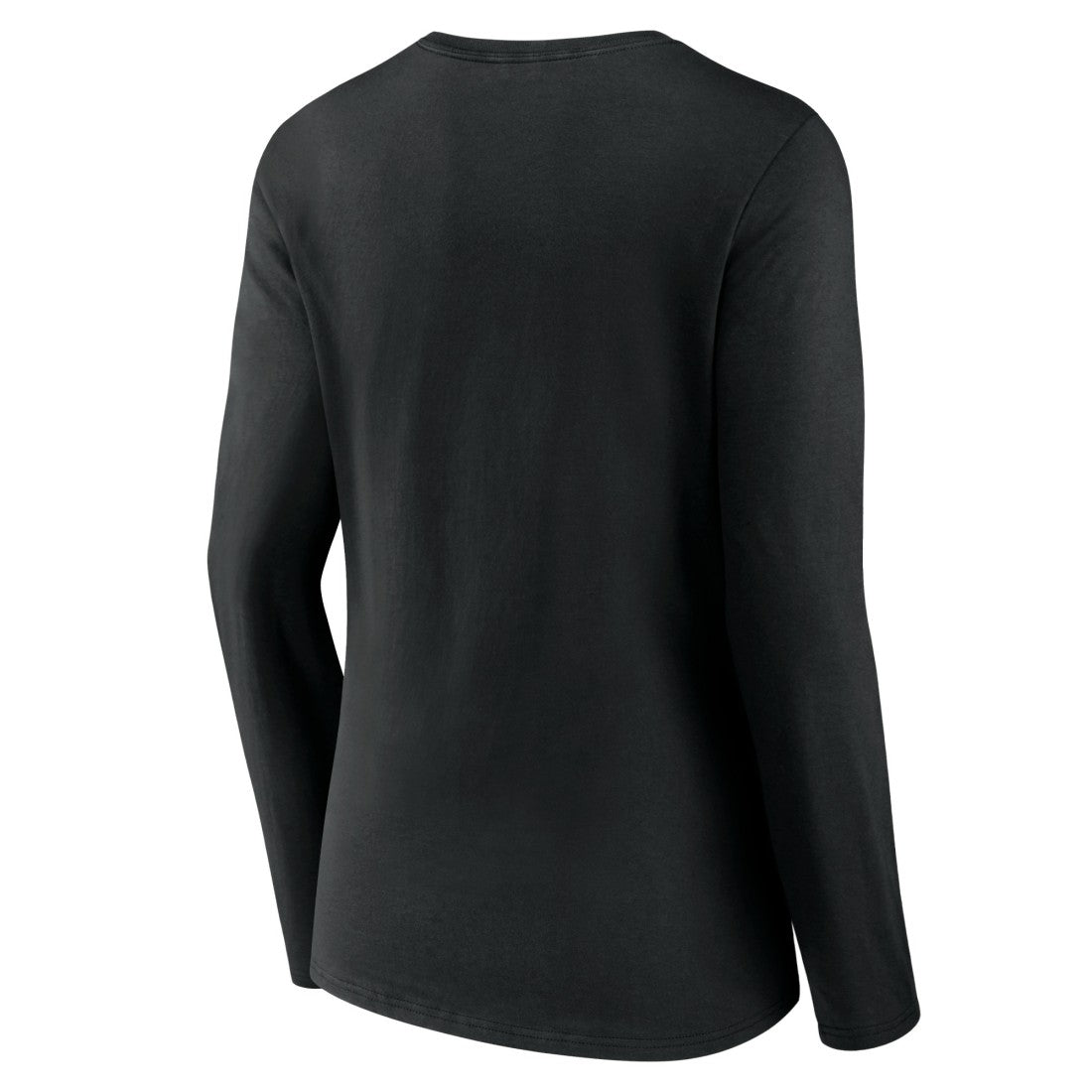 Detroit Lions Women's Victory Arch V-Neck Long Sleeve T-Shirt Black