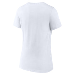 Detroit Lions Women's Victory Arch V-Neck T-Shirt White