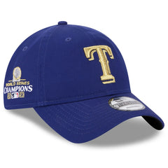 Texas Rangers New Era 2024 Gold Collection 9TWENTY Adjustable Hat - Royal - New Era Online