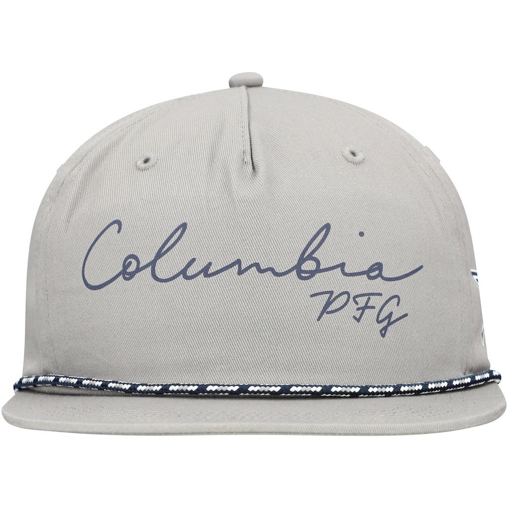 Columbia Dallas Cowboys PHG Back Tack Adjustable Hat Gray