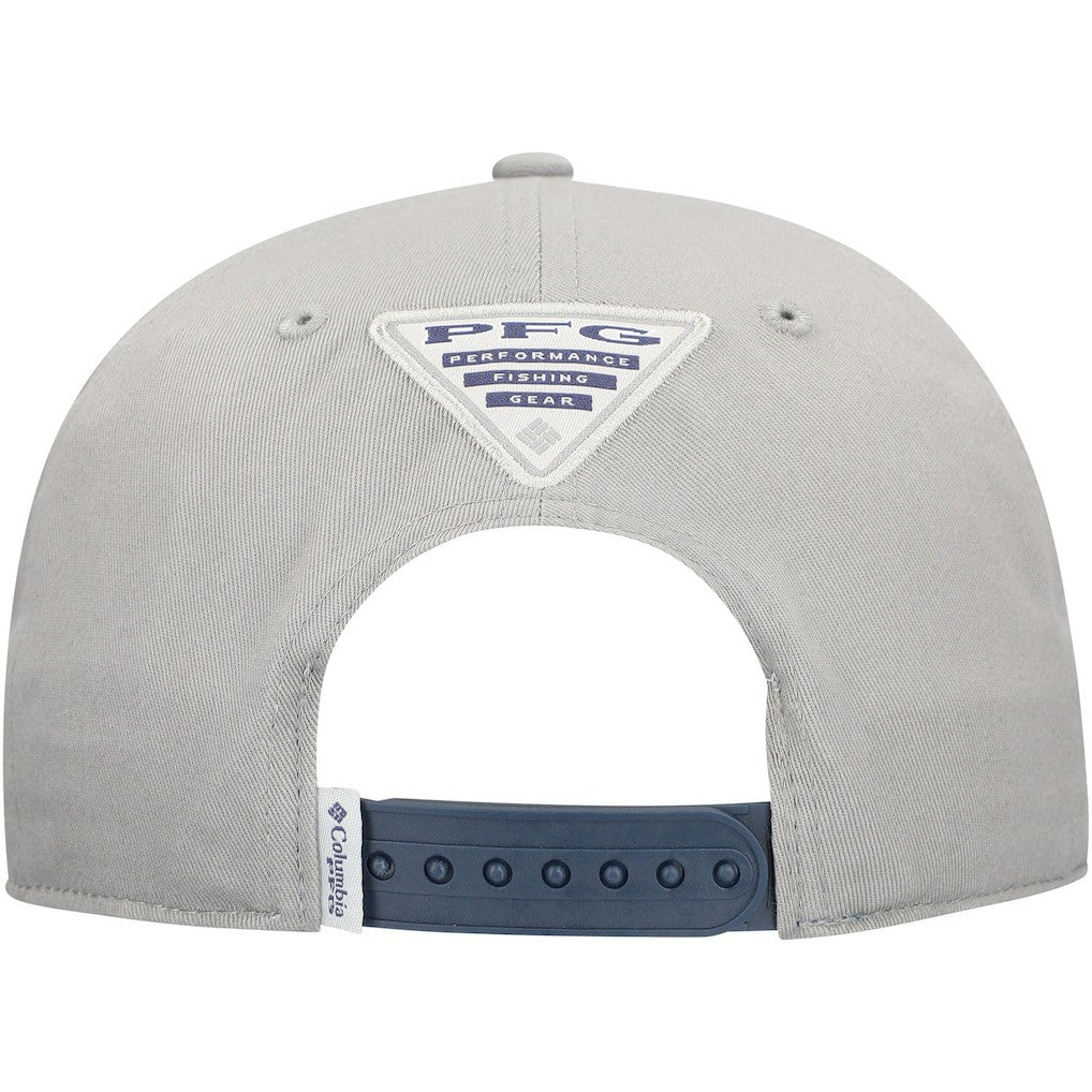 Columbia Dallas Cowboys PHG Back Tack Adjustable Hat Gray