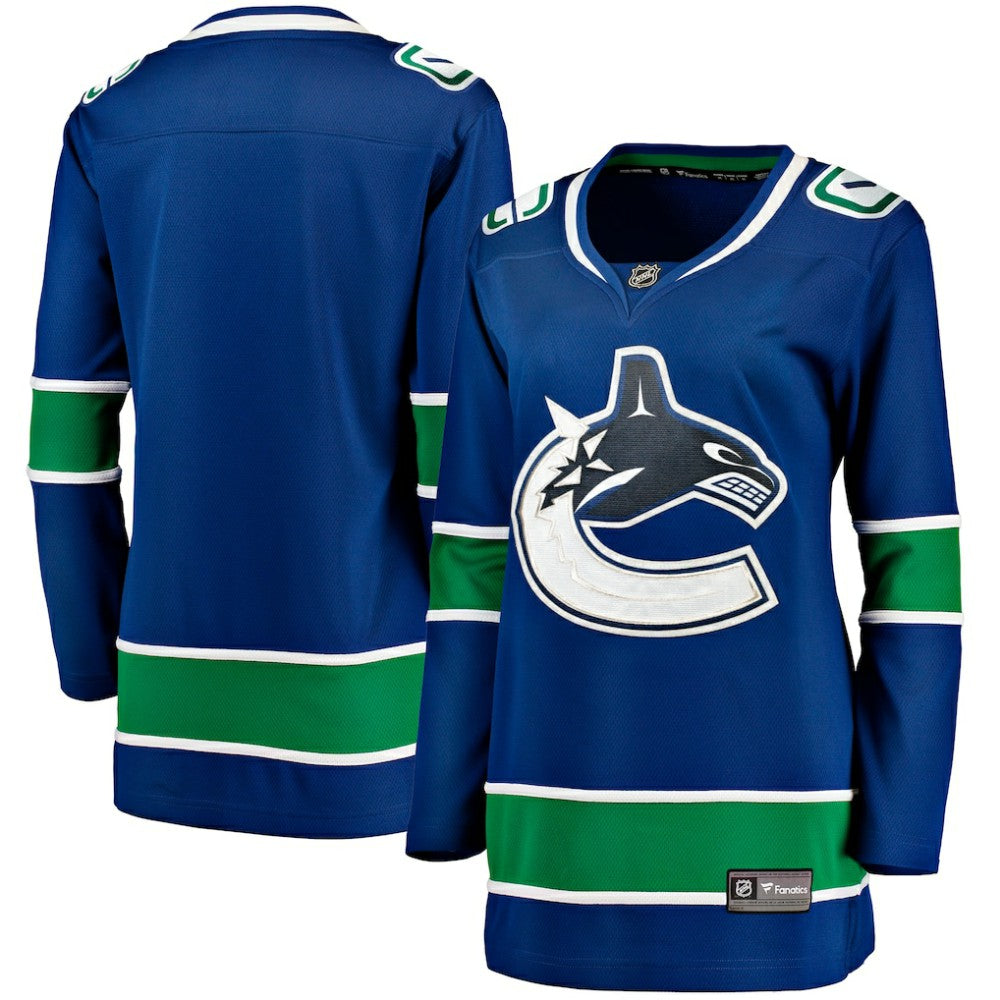 Vancouver Canucks Fanatics Women's Premier Breakaway Jersey - Blue - NHL 200939834