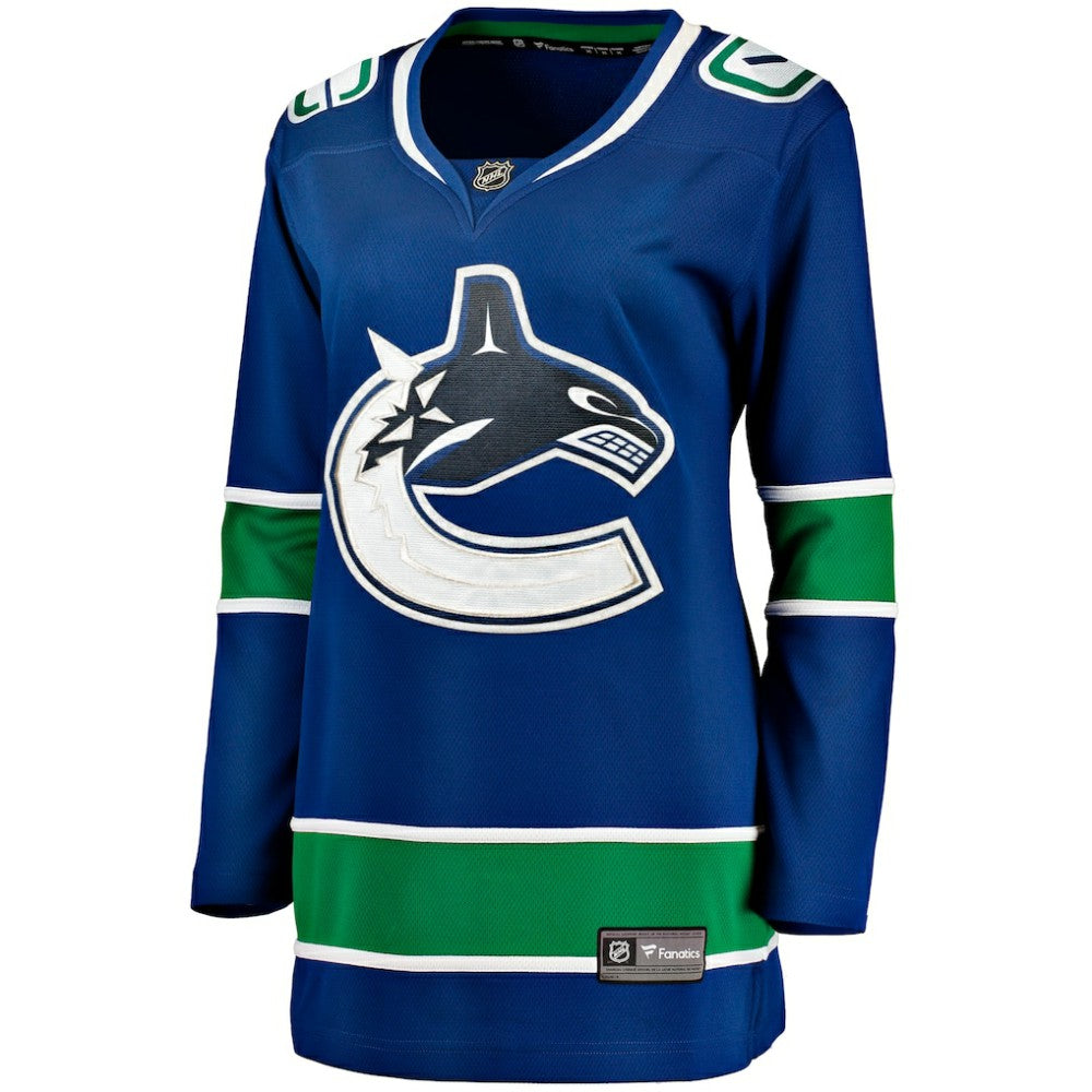 Vancouver Canucks Fanatics Women's Premier Breakaway Jersey - Blue - NHL 200939834