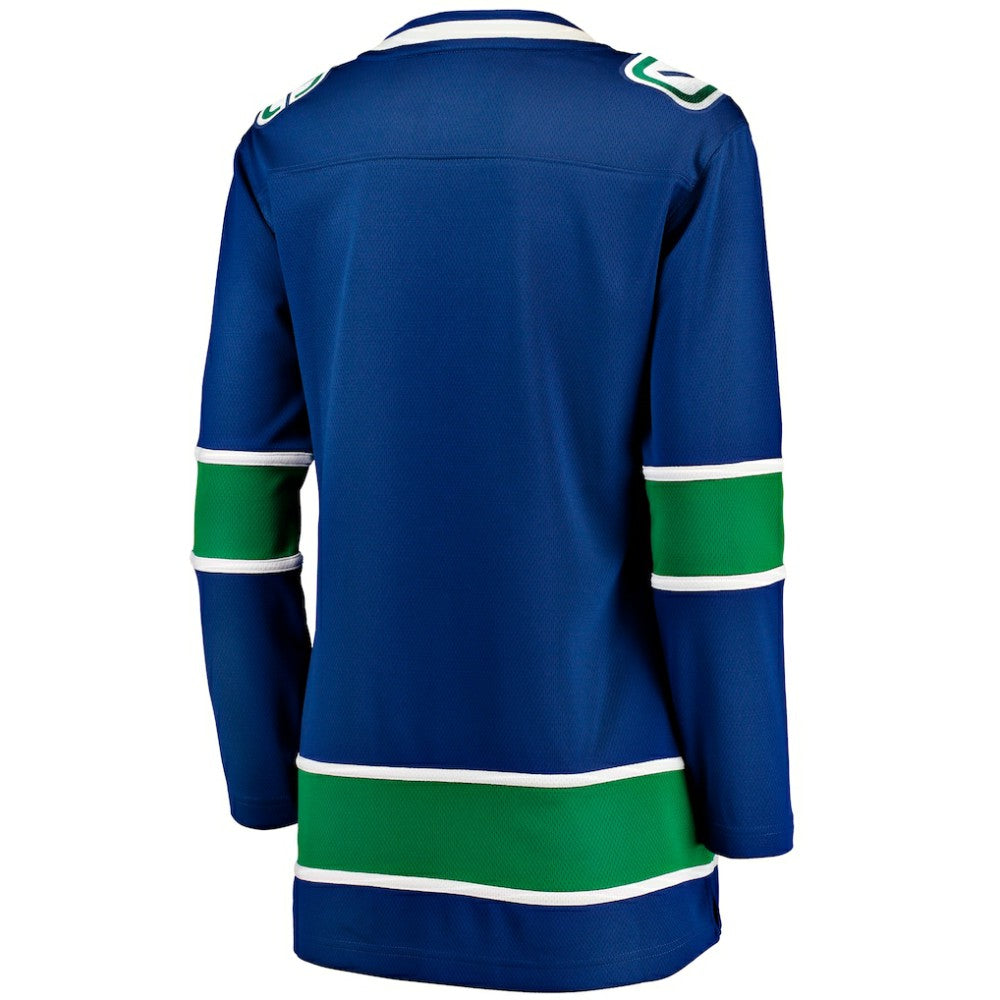 Vancouver Canucks Fanatics Women's Premier Breakaway Jersey - Blue - NHL 200939834