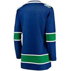 Vancouver Canucks Fanatics Women's Premier Breakaway Jersey - Blue - NHL 200939834