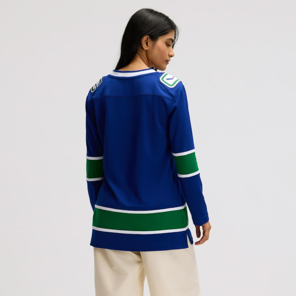 Vancouver Canucks Fanatics Women's Premier Breakaway Jersey - Blue - NHL 200939834