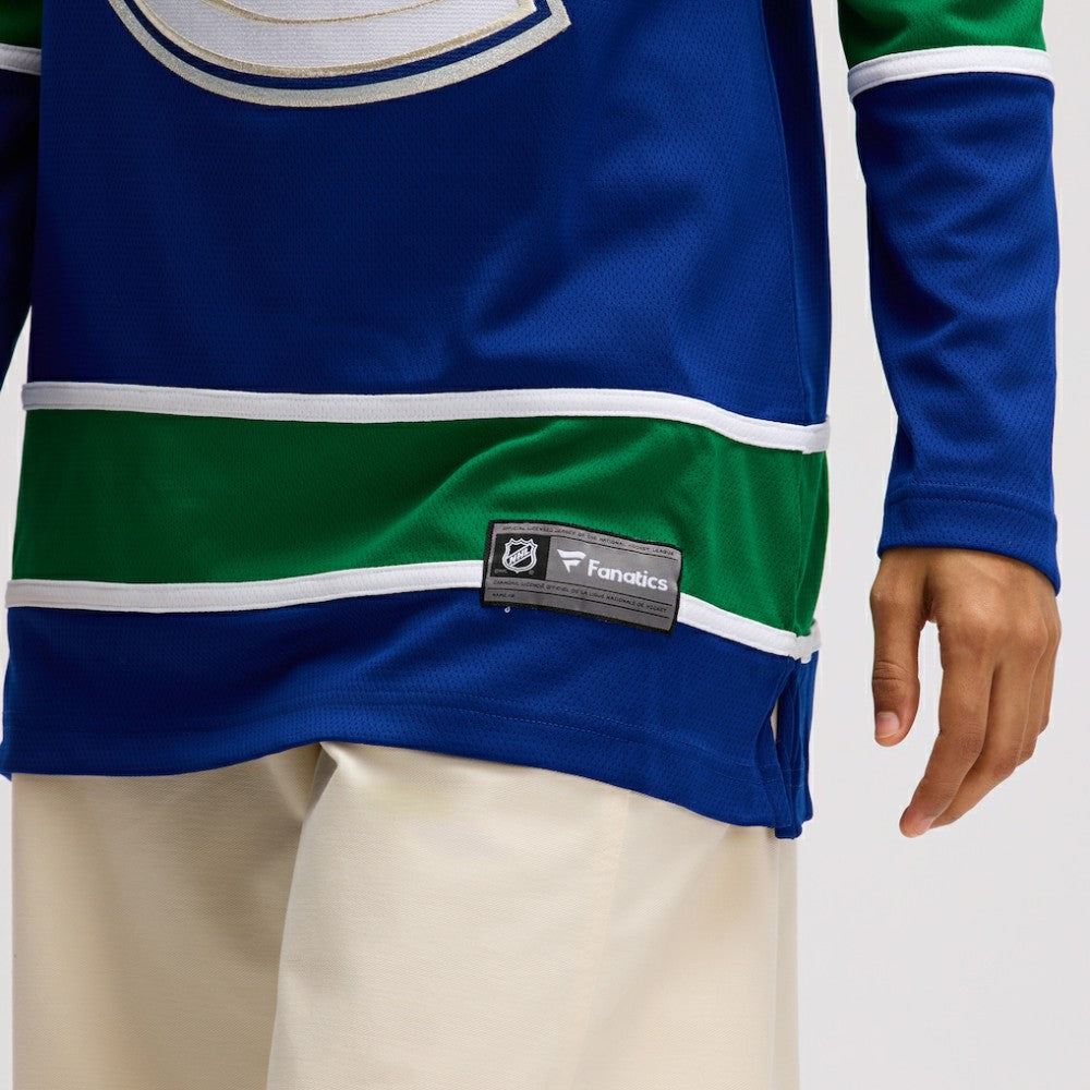 Vancouver Canucks Fanatics Women's Premier Breakaway Jersey - Blue - NHL 200939834