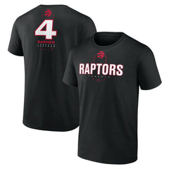 Scottie Barnes Toronto Raptors Behind The Back Name & Number T-Shirt Black