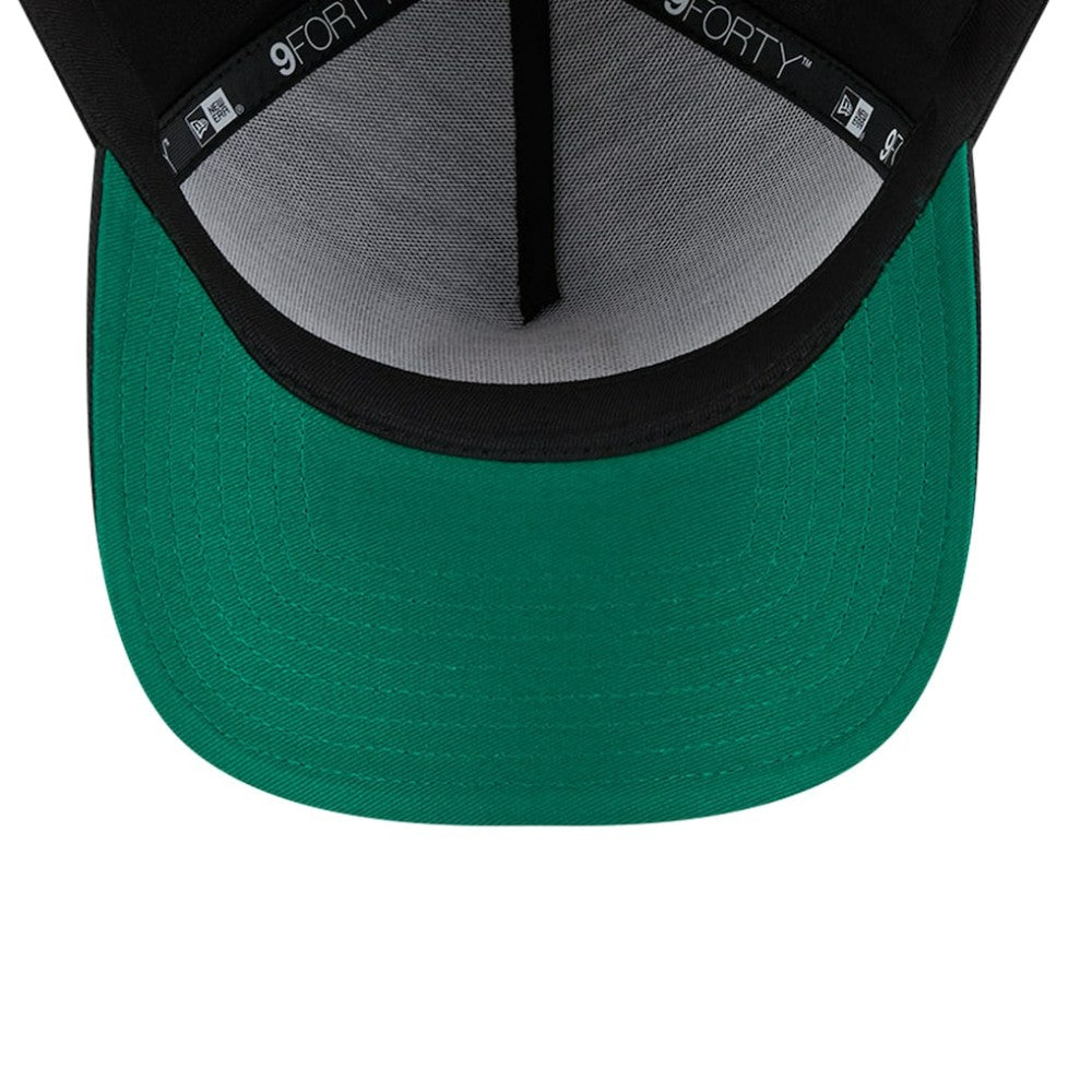 San Francisco Giants New Era Team Color A-Frame 9FORTY Adjustable Hat - Black - New Era Discount