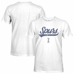 Tottenham Hotspur 1863FC Script Slub T-Shirt White