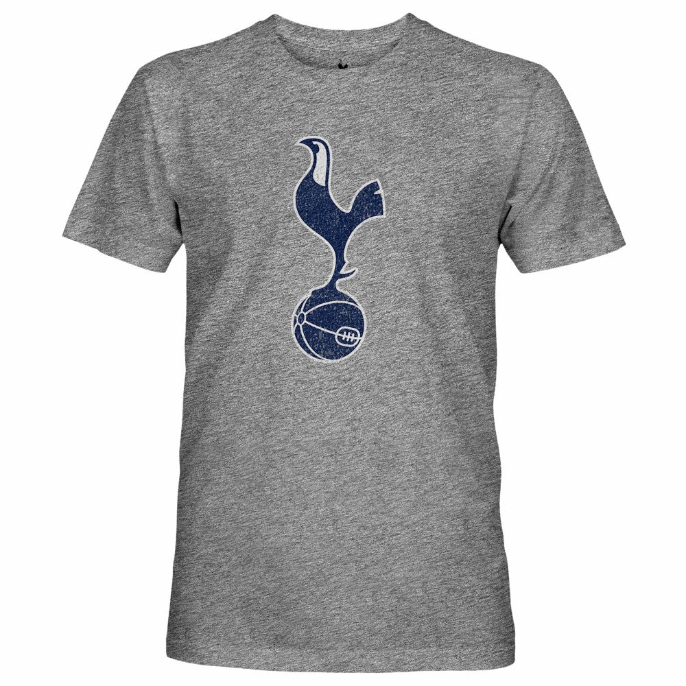 Tottenham Hotspur 1863FC Color Crest Twisted Tri-Blend Slub T-Shirt Heather Gray