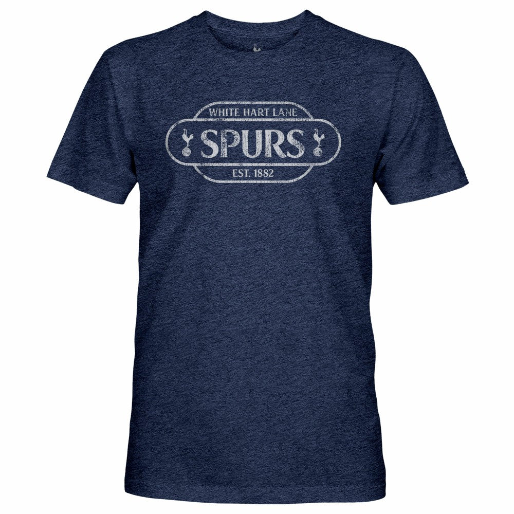 Tottenham Hotspur 1863FC Landmark Twisted Tri-Blend Slub T-Shirt Heather Navy